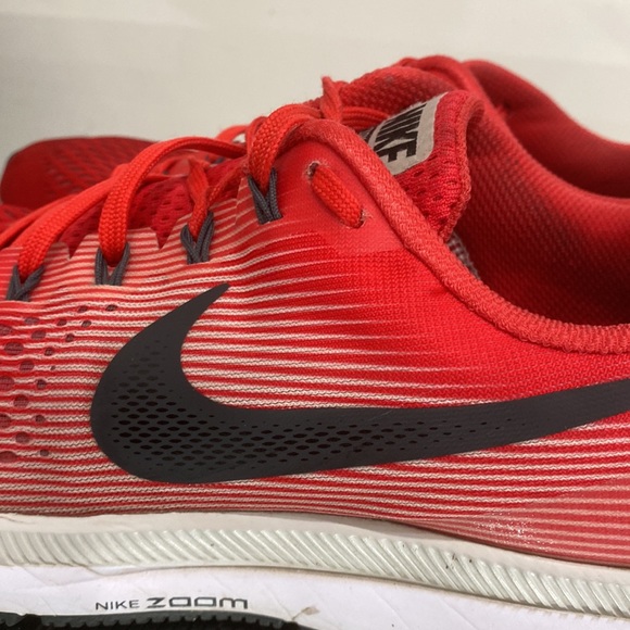 Nike Air Zoom Pegasus 34 Speed Red Vast Running Shoes Size11 - Picture 11 of 14